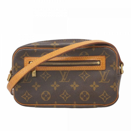 Louis Vuitton Shoulder Bag Monogram Pochette Cité M51183 Brown Ladies