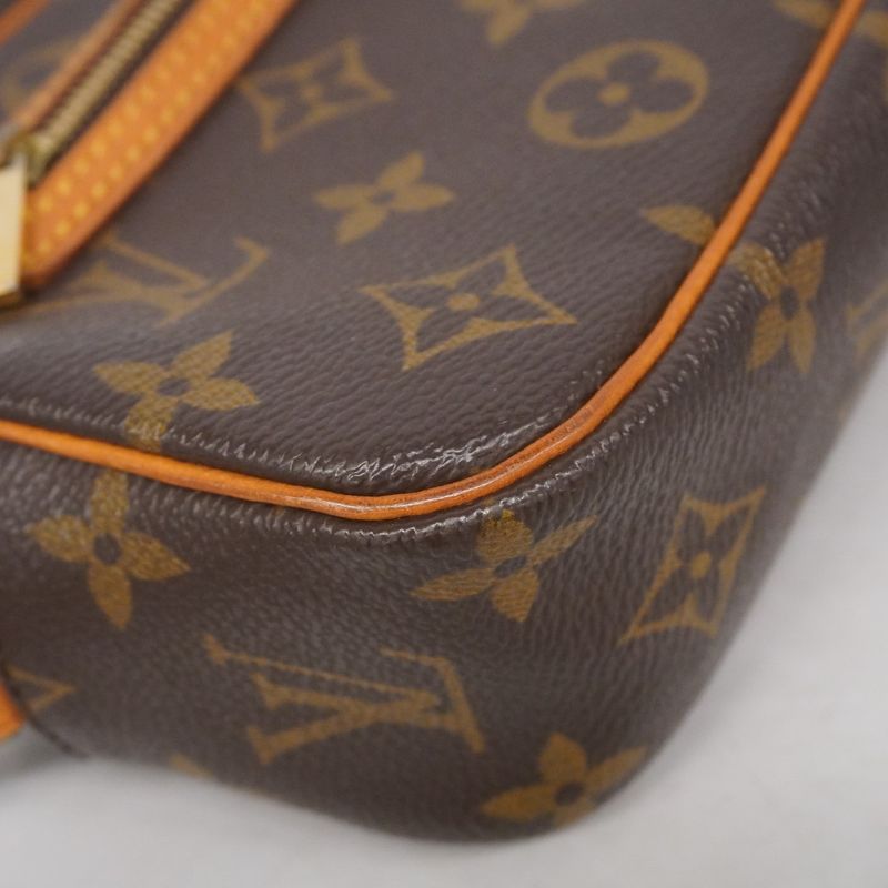 Louis Vuitton Shoulder Bag Monogram Pochette Cité M51183 Brown Ladies