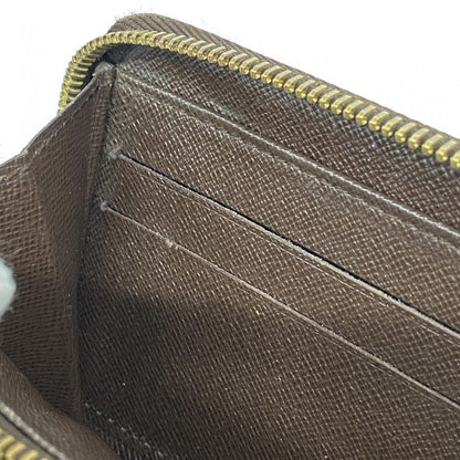 Louis Vuitton Long Wallet Damier Zippy Wallet N60015 Ebène Men Women Unisex