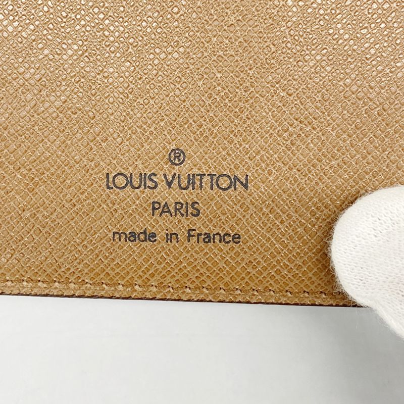 Louis Vuitton Notebook Cabas Monogram Agenda MM R20105 Brown Men Women Unisex