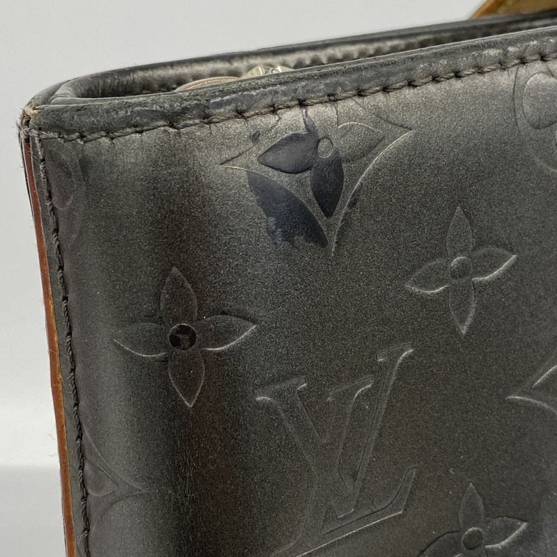 Louis Vuitton Tote Bag Monogram Matte Wilwood M55102 Noir Black Women