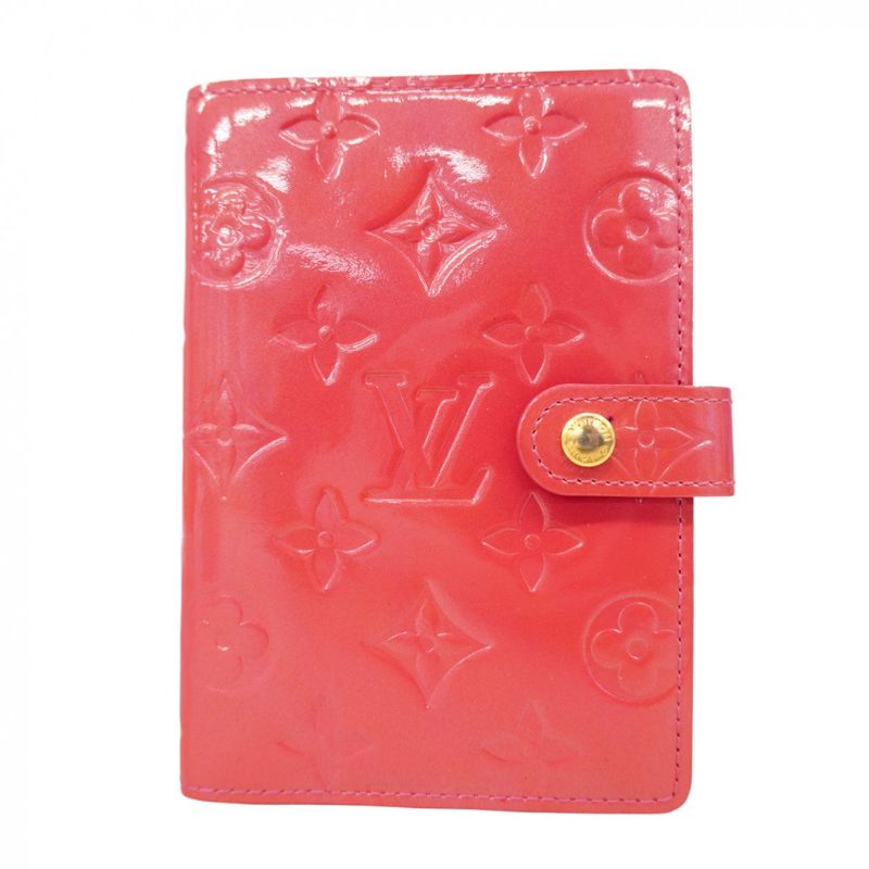 Louis Vuitton Notebook Cabas - Vernis Agenda PM R2101f Framboise Ladies