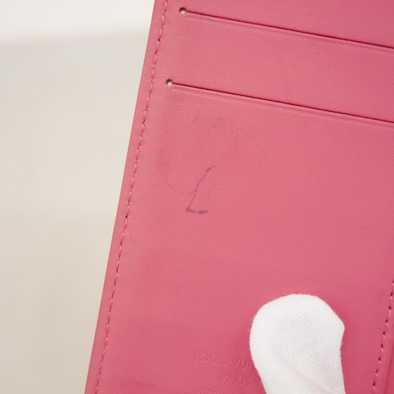 Louis Vuitton Notebook Cabas - Vernis Agenda PM R2101f Framboise Ladies