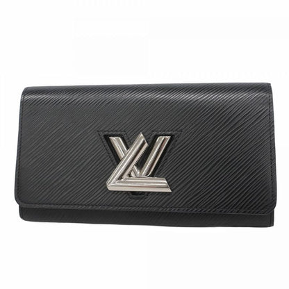 Louis Vuitton Epi Portefeuille Twist Long Wallet M68309 Noir Black Women