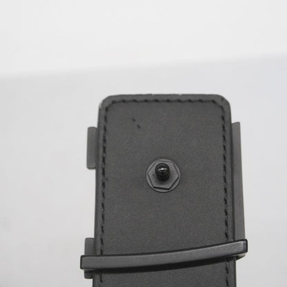 Louis Vuitton Belt Monogram - Eclipse Santure LV Initials M0449 Black Men's