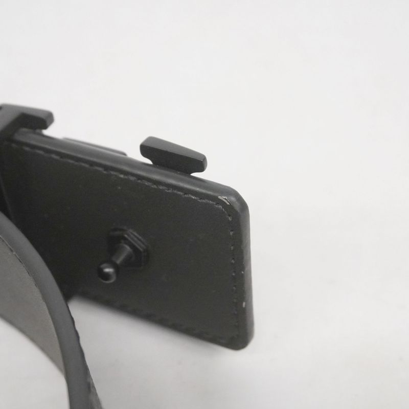 Louis Vuitton Belt Monogram - Eclipse Santure LV Initials M0449 Black Men's