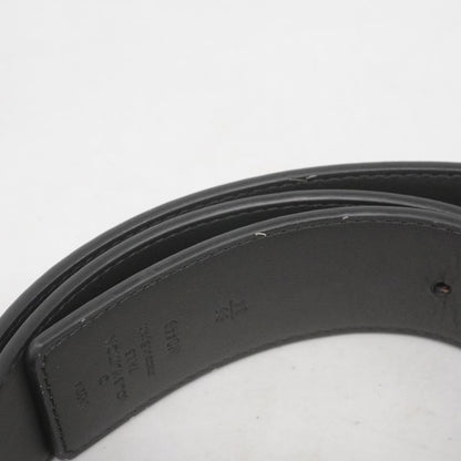 Louis Vuitton Belt Monogram - Eclipse Santure LV Initials M0449 Black Men's