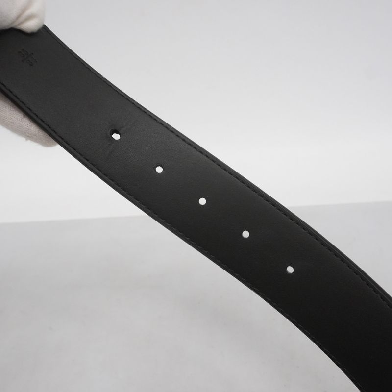 Louis Vuitton Belt Monogram - Eclipse Santure LV Initials M0449 Black Men's