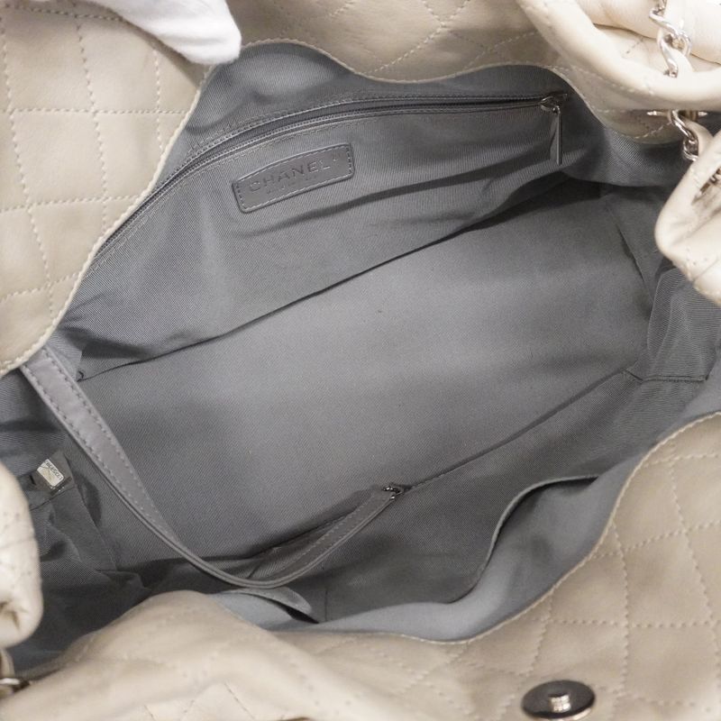 Chanel Handbag Portobello/chain Vintage Calf Black Silver Hardware 2way Bag