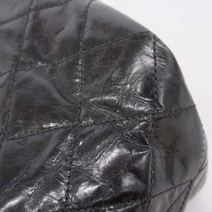 Chanel Handbag Portobello/chain Vintage Calf Black Silver Hardware 2way Bag