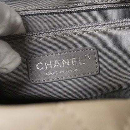 Chanel Handbag Portobello/chain Vintage Calf Black Silver Hardware 2way Bag