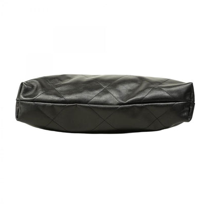 Chanel Shoulder Bag Chanel 22 Calf Black Gold Hardware Women