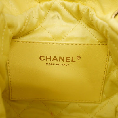 Chanel Shoulder Bag Chanel 22 Calf Yellow Gold Hardware Women