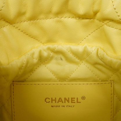 Chanel Shoulder Bag Chanel 22 Calf Yellow Gold Hardware Women