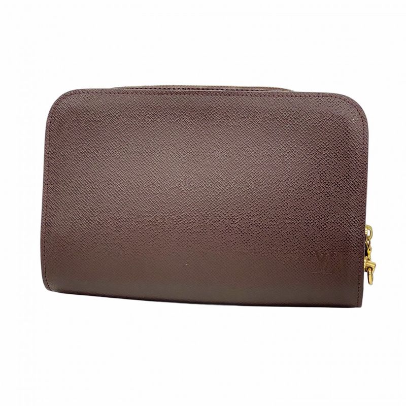 Louis Vuitton Taiga Baikal Clutch Bag M30186 Akaju - Men's