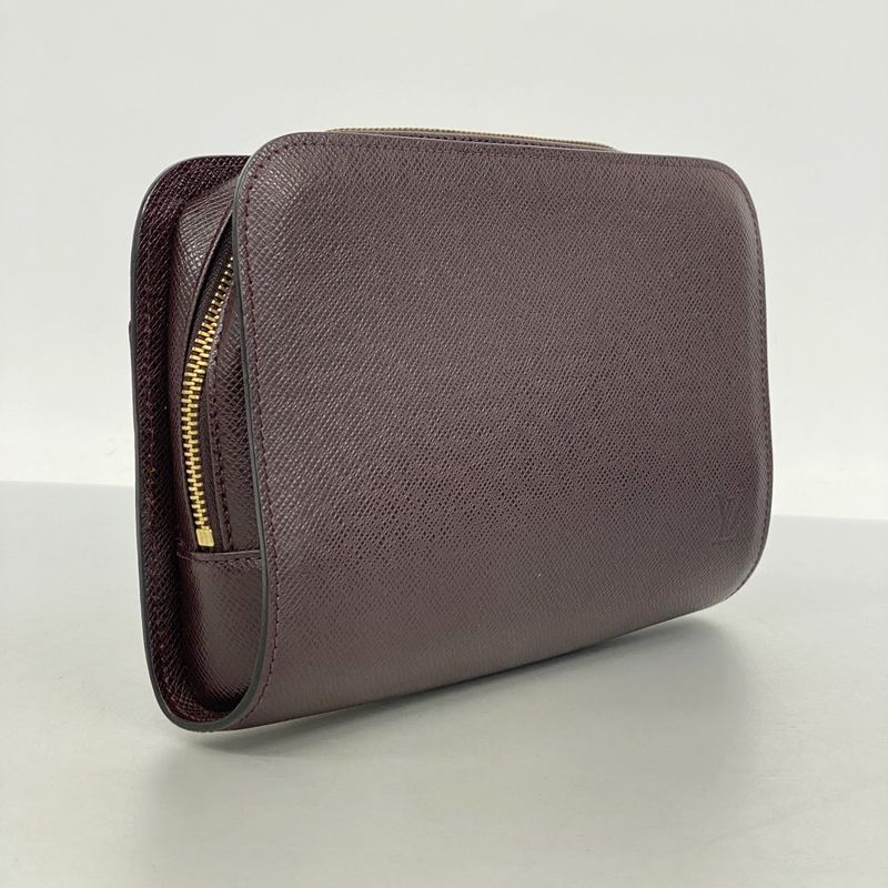 Louis Vuitton Taiga Baikal Clutch Bag M30186 Akaju - Men's