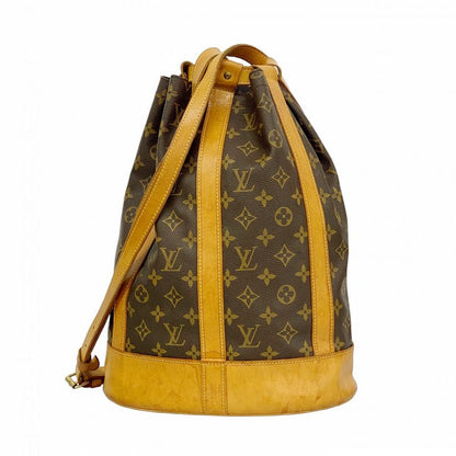 Louis Vuitton Shoulder Bag Monogram Randonnee PM M42243 Brown Ladies