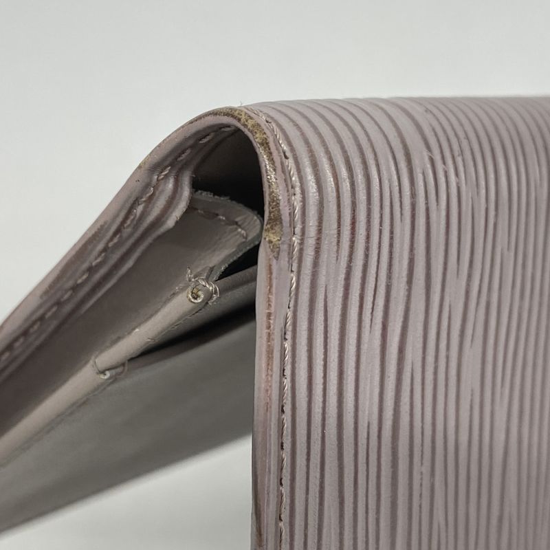 Louis Vuitton Long Wallet Epi Porte Cult Cles Di M6321b Lilla Men Women Unisex