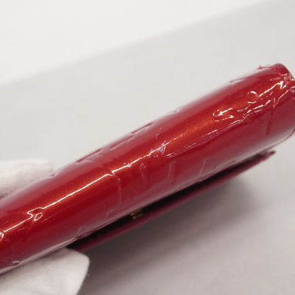 Louis Vuitton Trifold Wallet Vernis Portefeuille Elise M93529 Pomme D'amour