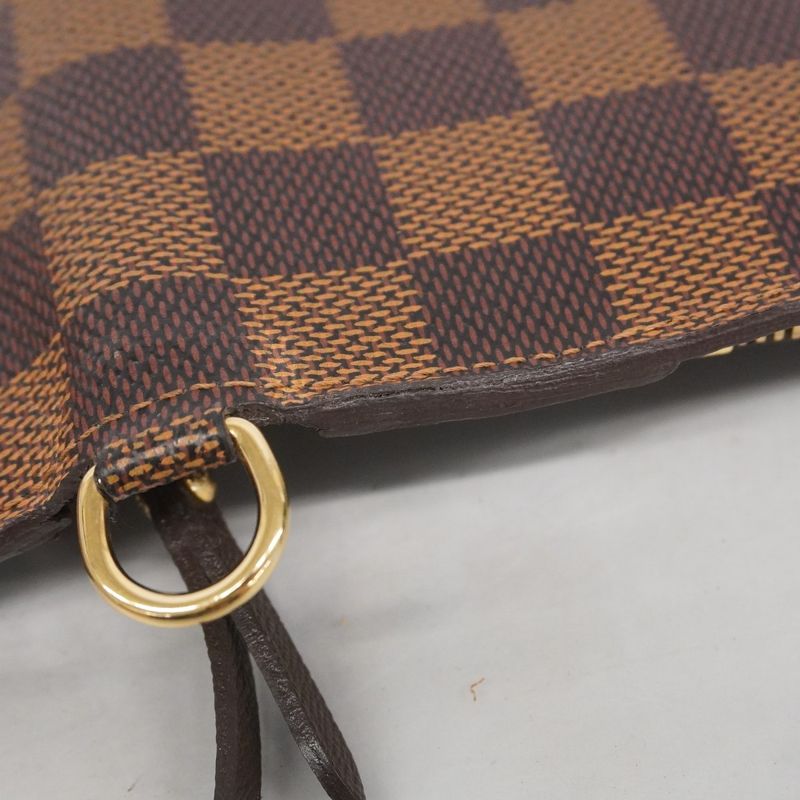 Louis Vuitton Long Wallet Damier Portefeuille Antholite N63071 Ebène Ladies