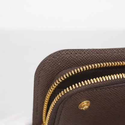 Louis Vuitton Long Wallet Damier Portefeuille Antholite N63071 Ebène Ladies