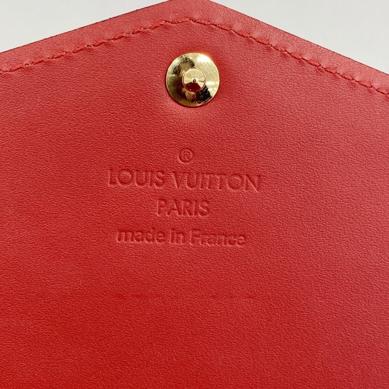 Louis Vuitton Long Wallet Vernis Portefeuille Sarah M90208 Threes Ladies
