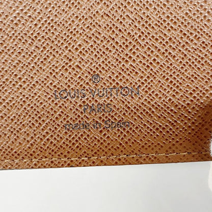 Louis Vuitton Wallet Monogram Portefeuille Marco M61675 Brown Men's