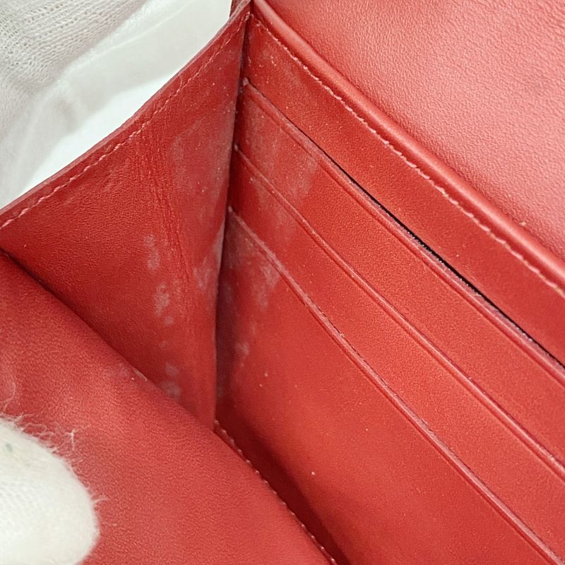 Louis Vuitton Vernis Portefeuille Sarah M93530 Long Wallet Pomme D'amour Women