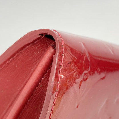 Louis Vuitton Vernis Portefeuille Sarah M93530 Long Wallet Pomme D'amour Women