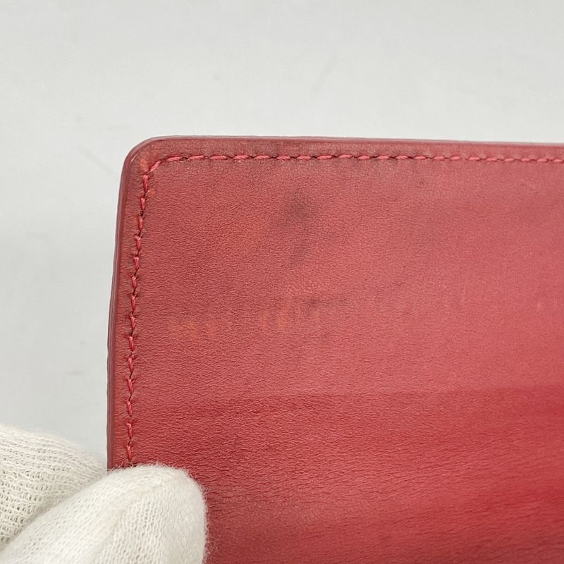 Louis Vuitton Vernis Portefeuille Sarah M93530 Long Wallet Pomme D'amour Women