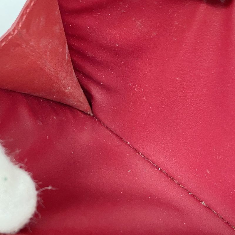 Louis Vuitton Vernis Portefeuille Sarah M93530 Long Wallet Pomme D'amour Women