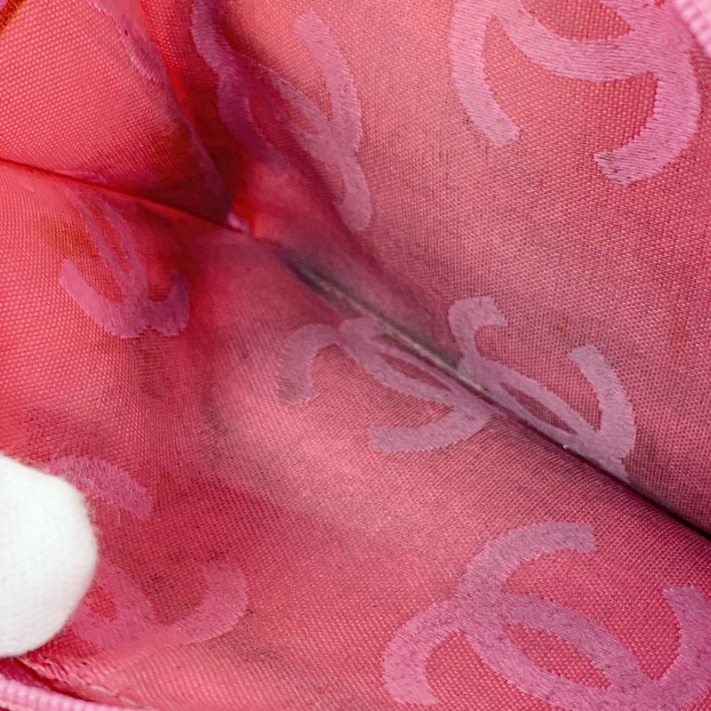 Chanel Long Wallet Cambon Lambskin Black Silver Hardware Women