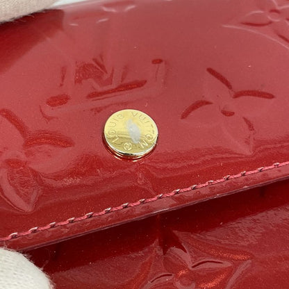 Louis Vuitton Trifold Wallet Vernis Porte Monnaie Vivier Carte Cles Di M91982