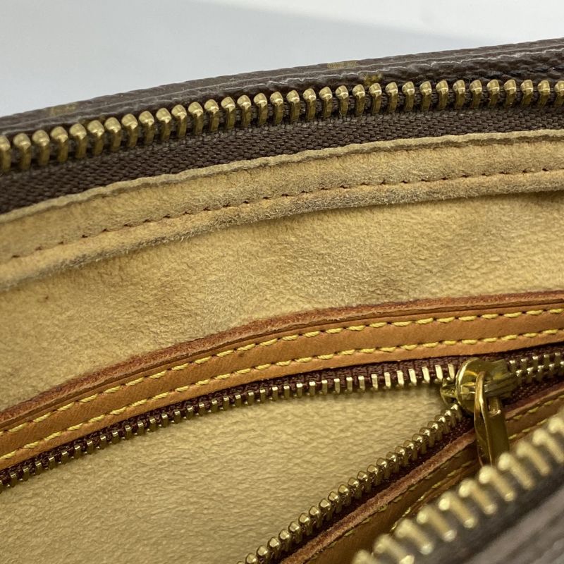 Louis Vuitton Shoulder Bag Monogram Looping MM M51146 Brown Ladies