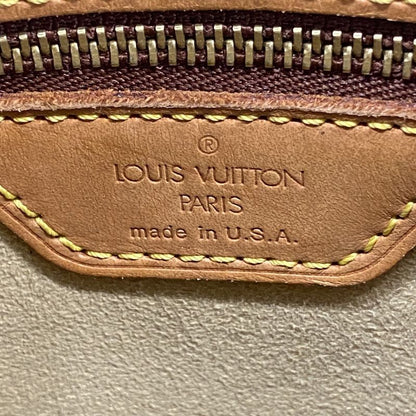 Louis Vuitton Shoulder Bag Monogram Looping MM M51146 Brown Ladies