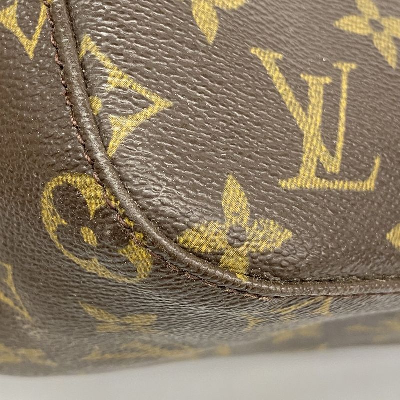 Louis Vuitton Shoulder Bag Monogram Looping MM M51146 Brown Ladies