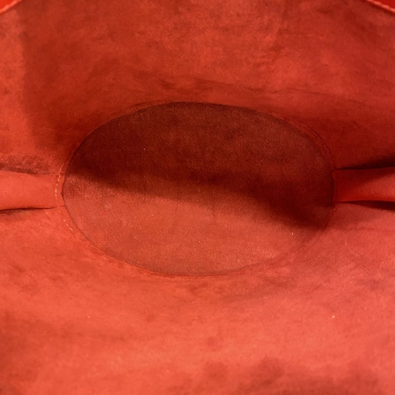 Louis Vuitton Shoulder Bag Epi Saint Jacques Shopping M52267 Castilian Red Women