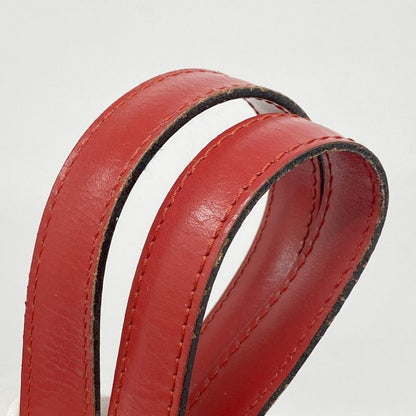 Louis Vuitton Shoulder Bag Epi Saint Jacques Shopping M52267 Castilian Red Women