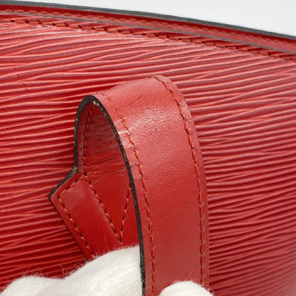 Louis Vuitton Shoulder Bag Epi Saint Jacques Shopping M52267 Castilian Red Women