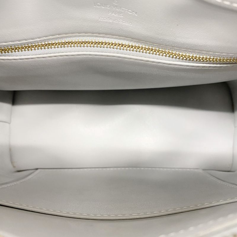 Louis Vuitton Tote Bag Vernis Houston M91053 Gris Women's