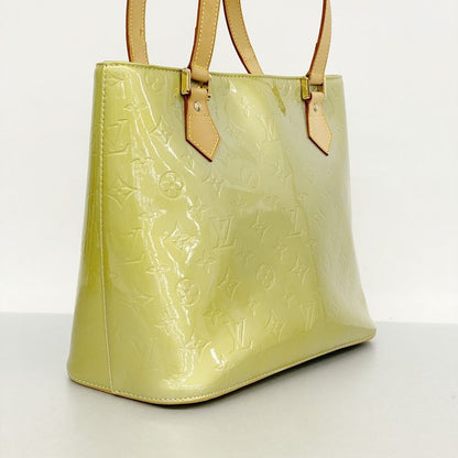 Louis Vuitton Tote Bag Vernis Houston M91053 Gris Women's