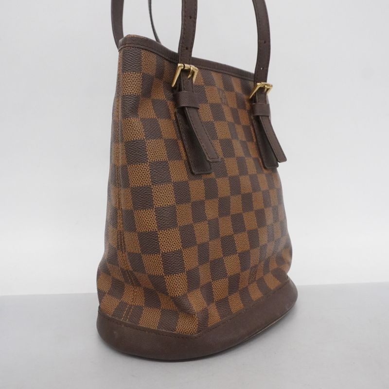 Louis Vuitton Damier Marais Tote Bag N42240 Ebene Womens