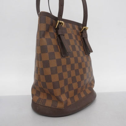 Louis Vuitton Damier Marais Tote Bag N42240 Ebene Womens