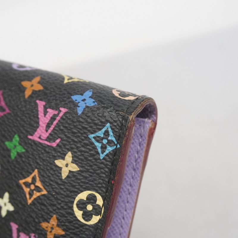 Louis Vuitton Long Wallet Monogram Multicolor Portefeuille Antholite M60271