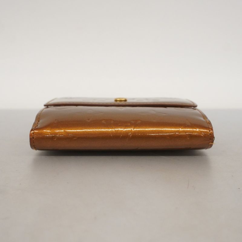 Louis Vuitton Trifold Wallet Vernis Porte Monnaie Vie Carte Cles Di M91170