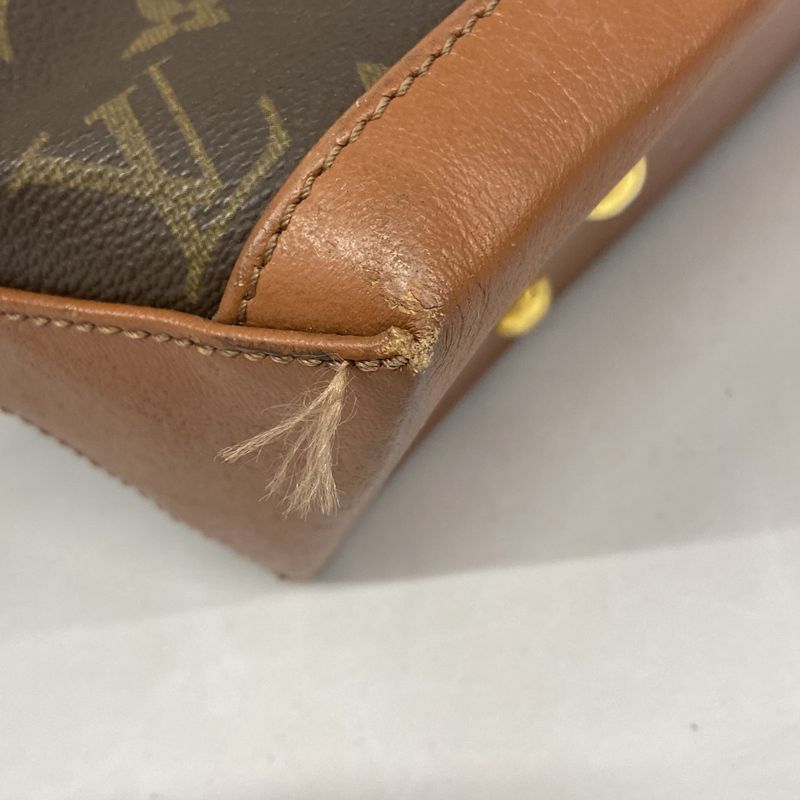 Louis Vuitton Tote Bag Monogram Sac Weekend PM M42425 Brown Men's