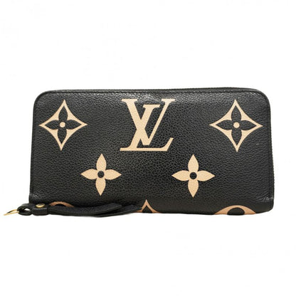 Louis Vuitton Long Wallet Monogram/empreinte Bicolor Zippy Wallet M80481 Black