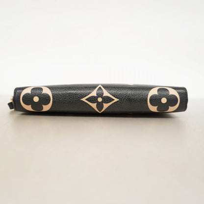 Louis Vuitton Long Wallet Monogram/empreinte Bicolor Zippy Wallet M80481 Black