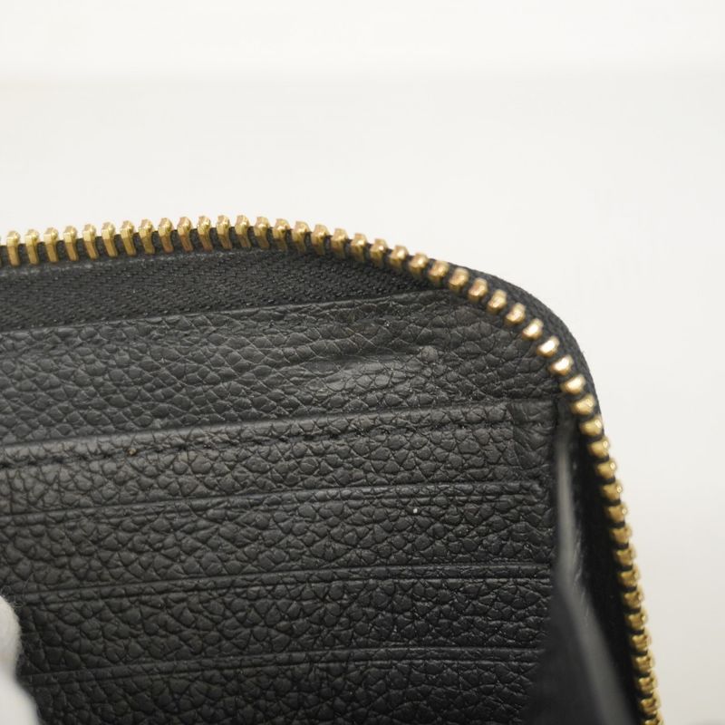 Louis Vuitton Long Wallet Monogram/empreinte Bicolor Zippy Wallet M80481 Black