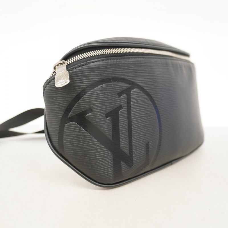 Louis Vuitton Epi LV Circle Bum Bag M53300 Noir Black Men's